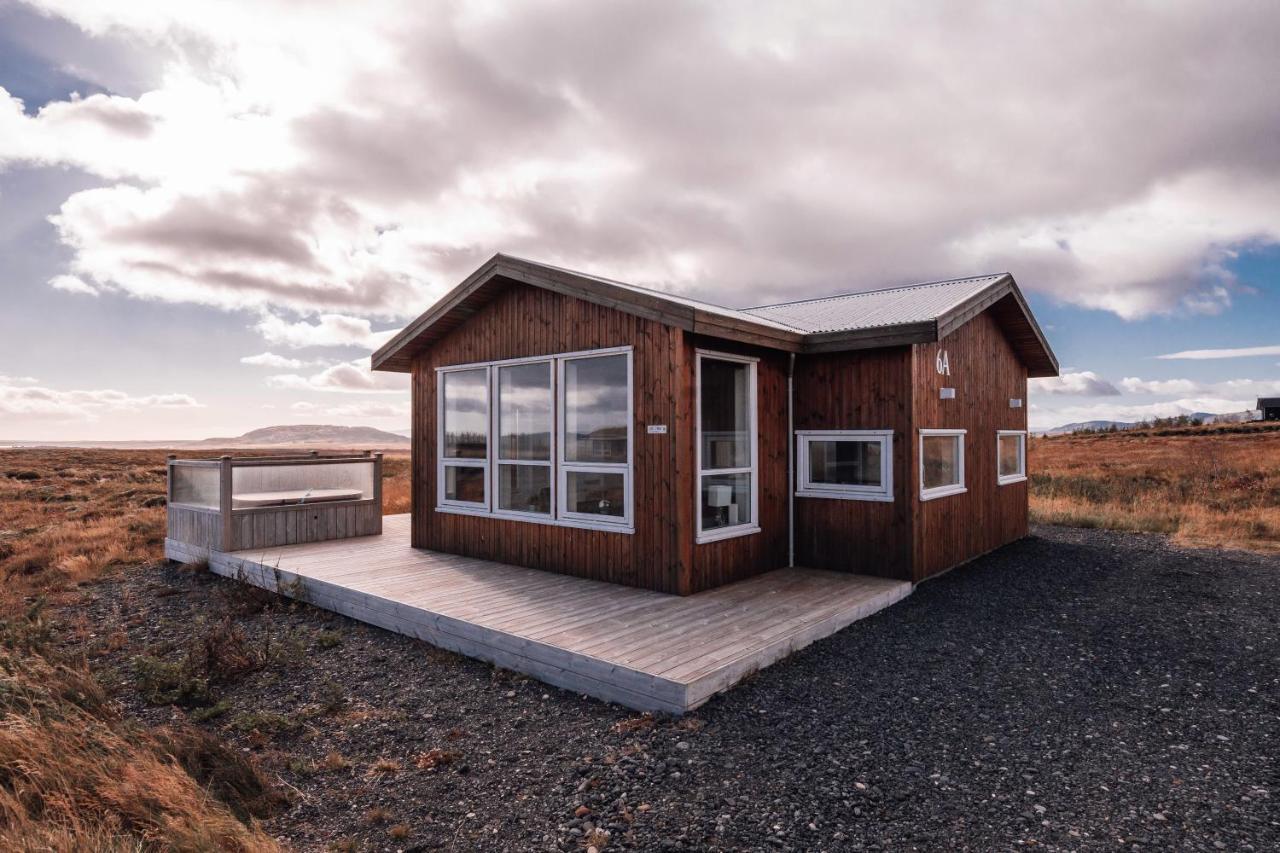 Blue View Cabin 6A With Private Hot Tub Villa Reykholt  Exterior photo